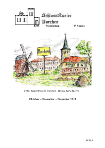 27. ausgabe der vereinszeitung